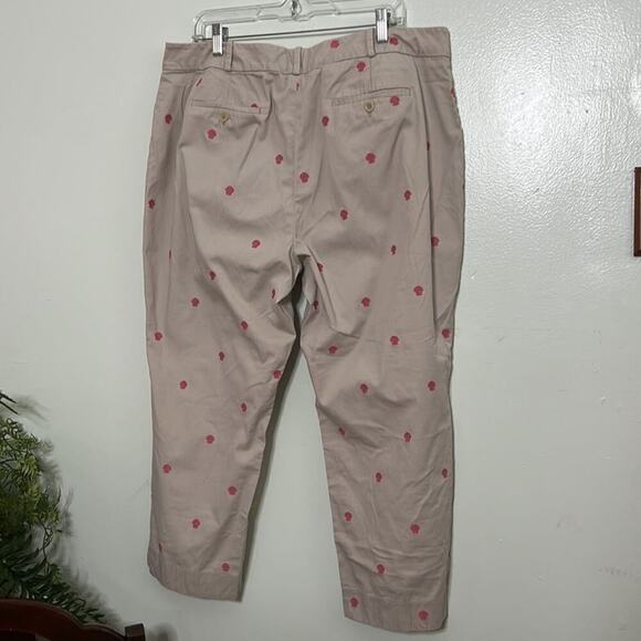 TALBOTS CURVY KHAKI‎ CAPRI SIZE 16 - Picture 2 of 5